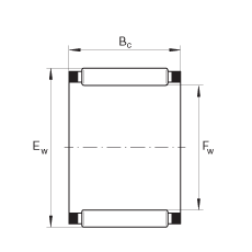 滾針及保持架組件 K22X29X16, 根據(jù) DIN 5405-1/ISO 3030 標(biāo)準(zhǔn)