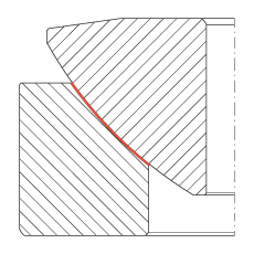 推力關(guān)節(jié)軸承 GE40-AW, 根據(jù) DIN ISO 12 240-3 標(biāo)準(zhǔn)，免維護